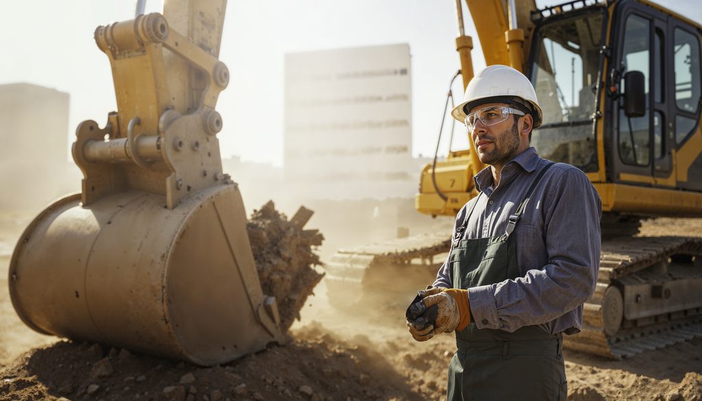 Servicios people working construction site